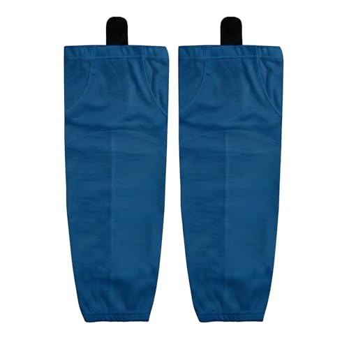 Image of Solid Colors High-Density Mesh Ice Hockey Socks, Breathable Heavy-Duty Practice Essentials for Youth Junior Adult