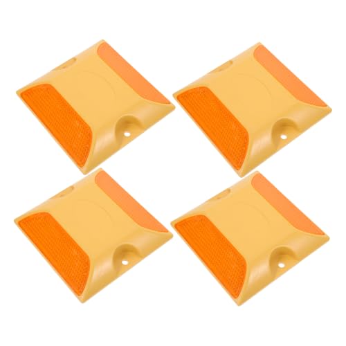 4 pcs placas reflectantes para desaceleración vial