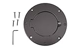 Rugged Ridge | Gas Cap Door, Non-Locking, Black | 11425.02 | Fits 1997-2006 Jeep Wrangler TJ