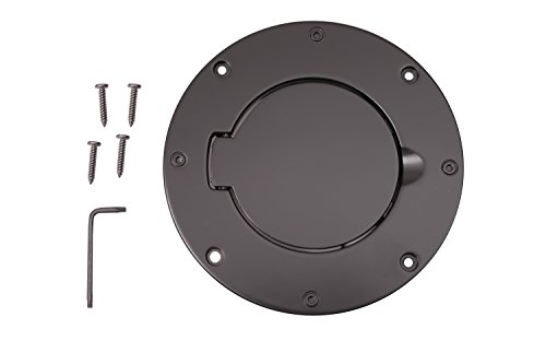 Rugged Ridge | Gas Cap Door, Non-Locking, Black | 11425.02 | Fits 1997-2006 Jeep Wrangler TJ