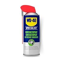 WD-40 Specialist Kontaktspray 400 ml – Antistatischer Reiniger für Elektronik, entfernt Feuchtigkeit, Schmutz & Öl, für bessere Leitfähigkeit, rückstandsfreie Reinigung & Schutz vor Kurzschlüssen