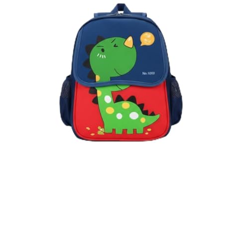 Mochila Escolar Infantil Premium Dinossauro – Ergonômica, Impermeável e Resistente – Alças Almofadadas para Conforto e Segurança – Ideal para Escola e Passeios.