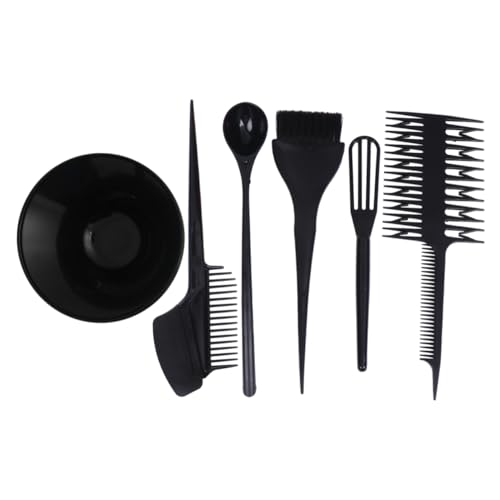 PACKOVE 1 Juego De Cuenco Para Teñir Aplicador De Tinte Para El Cabello Kit Para Hacer Mechas Herramientas Para El Cabello Cepillo Para Teñir El Cabello Cuenco Para Teñir El Cabello