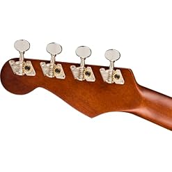 Fender Avalon Ténor Ukulélé Noyer Naturel - Les Beatles, Paul McCartney, John Lennon, RIngo Starr, George Harrison Fender Avalon Ténor Ukulélé Noyer Naturel – Image 6