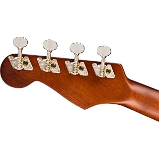 Fender Avalon Ténor Ukulélé Noyer Naturel - Les Beatles, Paul McCartney, John Lennon, RIngo Starr, George Harrison Fender Avalon Ténor Ukulélé Noyer Naturel – Image 6