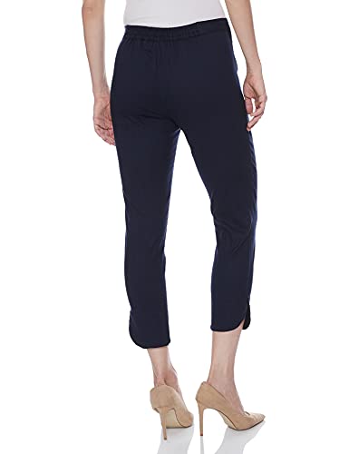 Image of BIBA Viscose Solid Regular Casual Pants