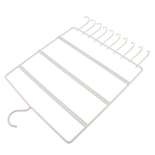 gazechimp Suporte De Parede Suporte Para Rack De 120 Furos Suporte Para Vitrine Organizador De Jóias