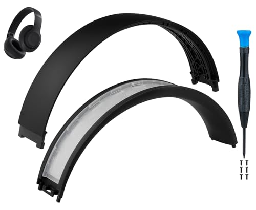 SOULWIT Housse de Bandeau Remplacement pour Beats Studio Pro Antibruit Casque, Pièce de Réparation Headband pour Serre-tête en Silicone et Nylon Durables
