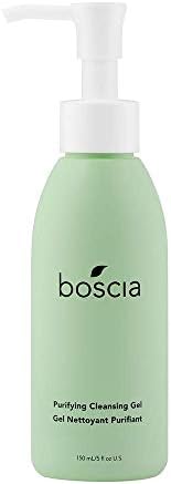boscia Purifying Cleansing Gel - Vegan, Cruelty-Free, Natural and Clean Skincare | Daily Natural Purifying Deep Cleansing Gel Face Cleanser, 5 fl oz