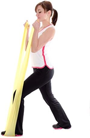 3 Piece Booty Resistance Bands Set for Home Workout and Exercise, 4' Long :: for Toning, Stretching, Strength Training and Physical Therapy :: for Men, Women, Kids and Seniors