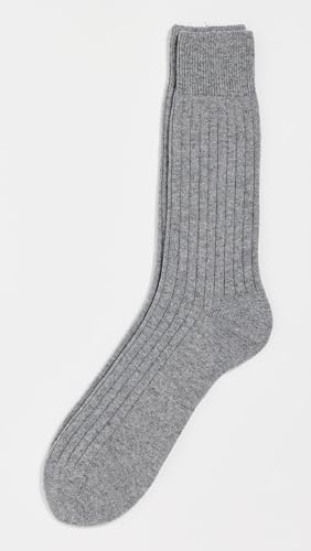 Men's Wool Cashmere Rib Socks2
