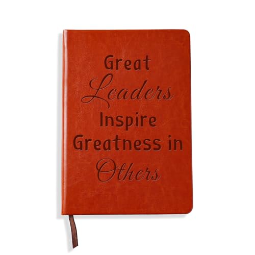 LBWCER Boss Appreciation Gift Mentor Gift Notebook Great Leaders Notebook Leader...