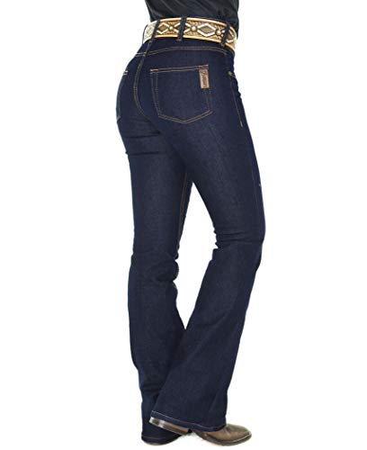 Calça Jeans Feminina Cowboy ST Flare Azul