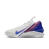 Nike Men's G.T. Jump Academy Basketball Shoes, Summit White/Lapis-Peony, 7.5