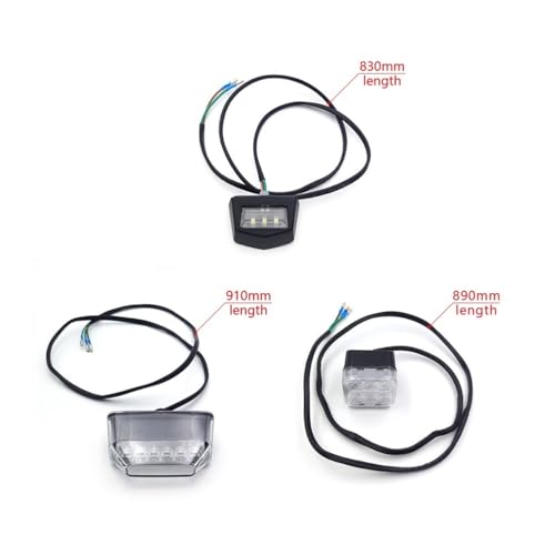 Feu arrière LED moto et plaque pour FE250 FE350 TE300
