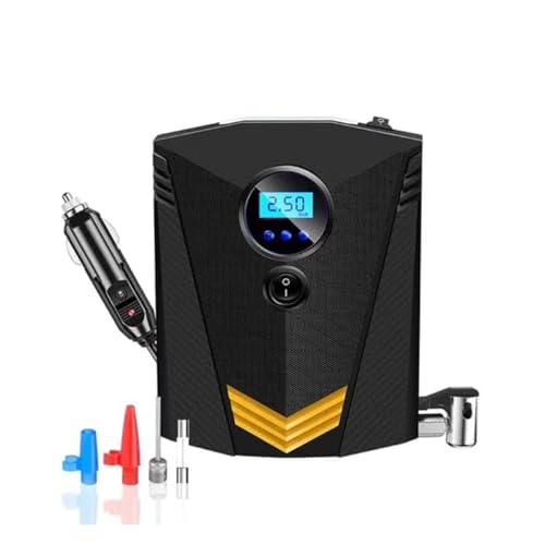 Tyre Inflator Pump Car & Bike Digital Portable Air Compressor 12V DC With Auto Shutoff, Electric Air...