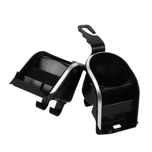 LALADEFIEE 2 Pezzi Supporto Telefono Portabicchiere Auto Espansore Regolabile con Grip Sicuro e Angolo Flessibile per Suv e Camion Supporto Cellulare per e Guida Sicura