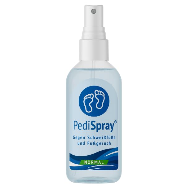 PediSpray® Regular Anti-Transpirant Foot Spray | 50ml | Long-Lasting Sweat & Odor Control | Fragrance-Free for Sensitive Skin