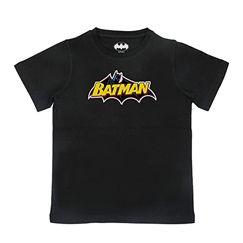 Image of Batman Boy's Cartoon Regular Fit Tshirt