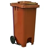✅ RESISTENTE, LIGERO Y APILABLE: este cubo de basura fabricado en polietileno de alta densidad (HDPE) ha sido pensado para mayor higiene y sostenibilidad en el tratamiento de la basura y otros residuos. Su capacidad de 240 litros y su tamaño de 107 cm de alto x 58 cm de largo x 73 cm de ancho son ideales para uso en el exterior ya sea en patios, jardines e incluso para uso industrial. Este contenedor es resistente a agentes químicos, rayos UV y agentes térmicos.