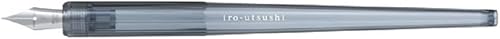 Pilot iro-utsushi - Bolígrafo de inmersión tipo herramienta de escritura, eje de resina, color negro transparente, punta fina FIR-70R-CBF, con lápiz