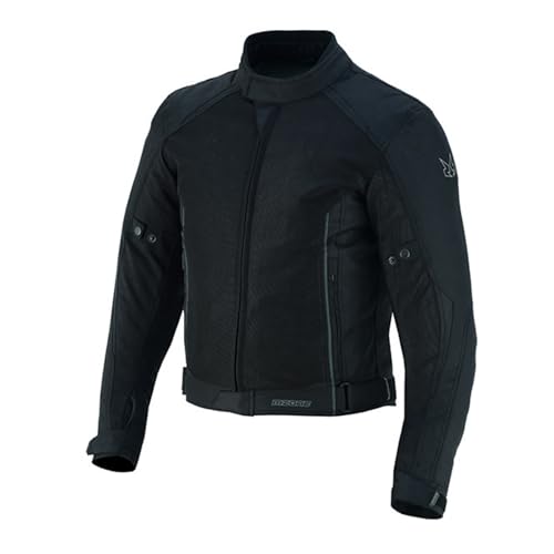 Outletmotard Giacca Moto Uomo Estiva 4 Stagioni Ashton | Protezioni Ce Spalle Gomiti Schiena | Impermeabile E Traspirante-image