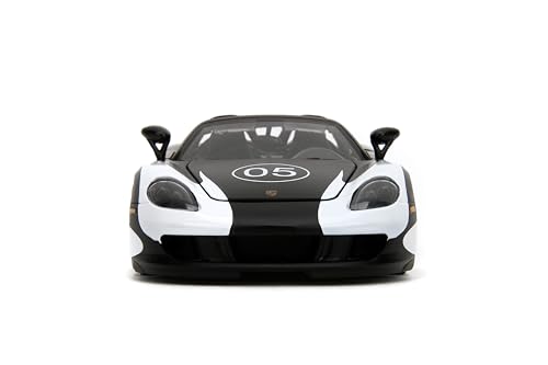 Hyper-Spec 1:24 Porsche Carrera GT 2005 Negro miniatura 5