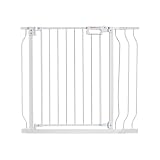 VEVOR Cancelletto di Sicurezza Larghezza Espandibile 749-940 mm Altezza 762 mm, Cancello di Sicurezza per Scale Porte Corridoi per Bambini Senza Forare Ampia Apertura a 180° Colore Bianco