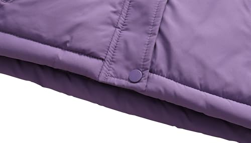 DINGDONG'S CLOSET Youth Kid Tollder Boy Girl Winter Coats Hooded Puffer Jacket Parka Fleece Snow Outwear 6