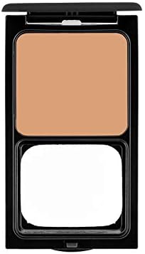 Cream to Powder Foundation Compact by Sacha Cosmetics, Best Natural Matte Makeup to give Flawless Looking Skin, Medium to Full Coverage, Normal to Oily Skin, 0.45 oz, Perfect Tan