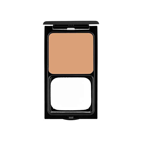 Cream To Powder Foundation Compact By Sacha Cosmetics, Best Natural Matte Makeup To Give Flawless Looking Skin, Medium To Full Coverage, Normal To Oily Skin, 0.45 Oz, Perfect Tan #TOP27