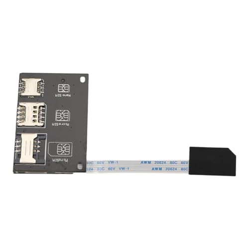 Pqahffowr 2730 - Convertidor de herramientas de activación nano SIM externo en extensión de tarjeta inteligente IC 4 en 1 para kit de adaptador de tarjeta SIM
