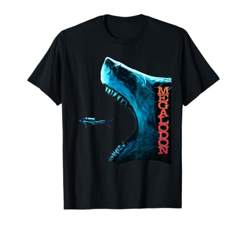 Mégalodon Motif Requin primitif Prédateur Requins Megalodon T-Shirt