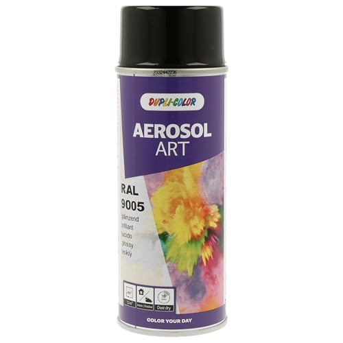 DUPLI-COLOR AEROSOL ART RAL 9005 Tiefschwarz glänzend 400 ml - Sprühfarbe – Ansicht 1