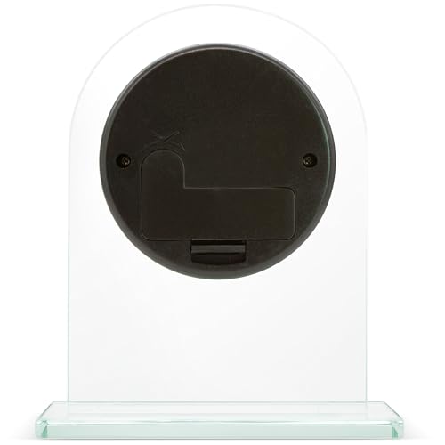 Reloj de chimenea estilo clásico Adelaide 36537 de cristal analógico 4