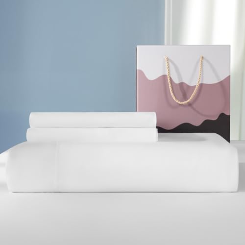 LIANLAM Luxury 100% Organic Tencel Cooling Sheets, Expertly Crafted from Austrian Eucalyptus, Silky...