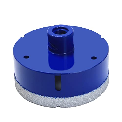 4 Inch Diamond Hole Saw Core Drill Bit For Concrete Granite Quartz Countertops, Porcelain Ceramic Tile, Brick, Cinder Blocks, Pavement 5/8"-11 Thread Connection Heavy Duty Drill Adapter Included #TOP7