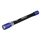 Performance Tool 20202 Super Bright Nichia LED Flashlight with Anodized Aluminum Housing and Pocket Clip, Compact and Durable Design