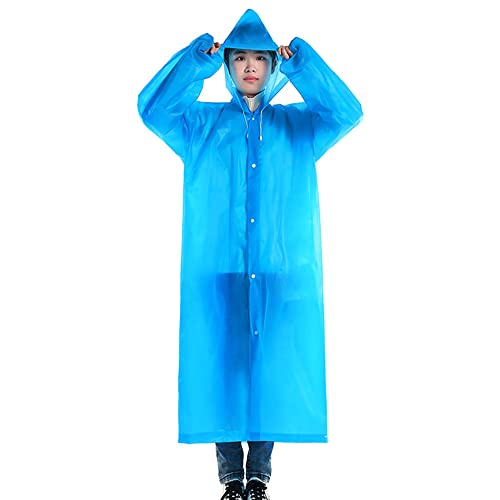 American Trends Women's Lightweight Waterproof Hooded Rain Jacket
