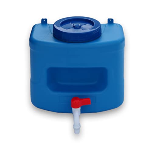 Varile 10L Wasserspender mit Seifenablage Blau