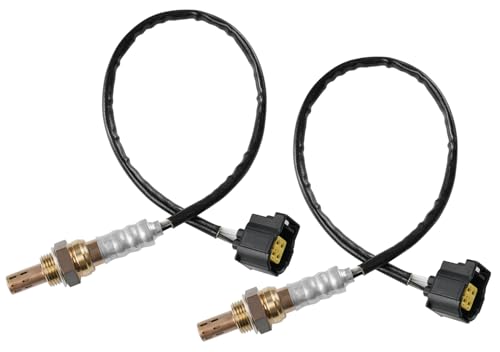 2PCS Oxygen Sensor Upstream Downstream O2 Sensor Compatible with Chrysler 300 Town & Country, Jeep Grand Cherokee Wrangler, Dodge Durango Dokota Charger Ram 1500 2500 3500 Replace 234-4587 250-24253