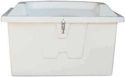 Taylor Made Stow 'n Go Fiberglass Dock Boxes, Gas Shocks, Top Seat
