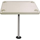 JIF Marine Kit de Table rectangulaire Ivoire Products LLC