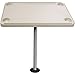 JIF Marine Products Ivory Table Kit, Rectangular, 28" x 16", Flush Mount DSH-KF