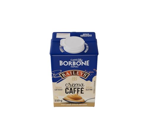 Caffè Borbone Crème Café au Baileys - 1 Brique de 550g - Crème à base de Lait avec du Café soluble délactosé, avec du Baileys - Sans Lactose et Sans Gluten – vue 3