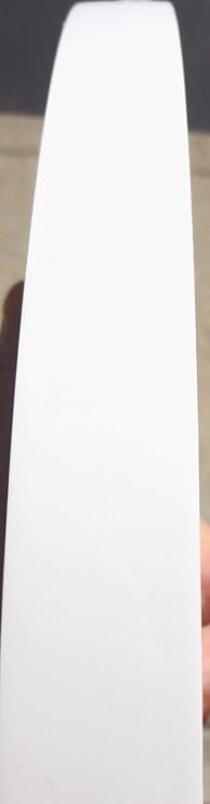 White PVC Edgebanding 1MM Thick Roll 15/16 x 300' No Adhesive .040 Thickness