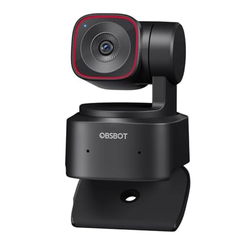 Tiny2 Lite 4K Webcams, com controle de voz PTZ, rastreamento AI multimodo e foco automático, câmera web com sensor de 1/1,5", controle por gestos,1080P 60 FPS