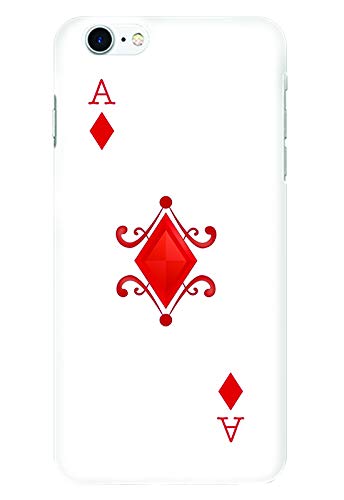 StylizeddCase Compatible with Apple iPhone 8 Slim Snap Case Cover Matte Finish - Ace of Diamonds