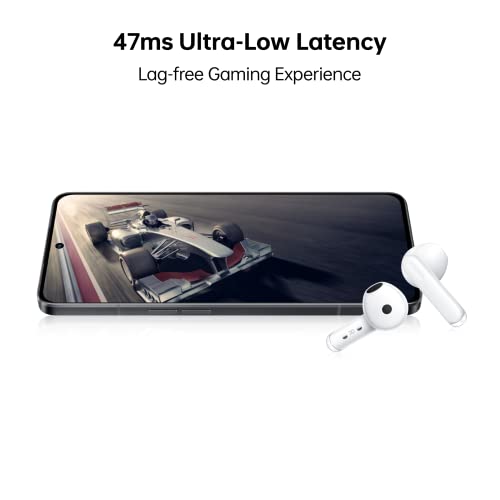 Image of Oppo Enco Air 3 True Wireless in-Ear Earbuds with 25hrs Playtime, Fast Charging,13.4mm Driver & BT v5.3 (Glaze White)