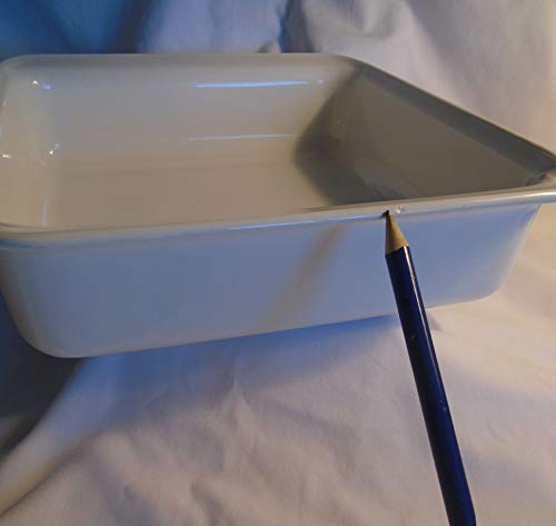 Vintage Corning Ware - Cornflower / Corn Flower - 8 X 8 X 2 Square Baking Dish - P-322 #TOP5